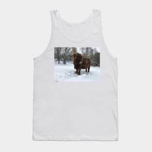 Scottish Highland Cattle Cow 2304 Tank Top